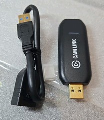 Elgato Cam Link 4K (Model 20GAM9901) Standard Compact USB Video-Capture Adapter