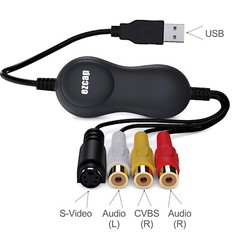 Ezcap159 USB PC Video Capture Card VHS Player V8 Hi8 Camcorder CVBS Record Box