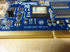 Geovision GV148016 PCI-E 16Ch DVR VGA Capture Card INC CABLES & 2-PORT CARD