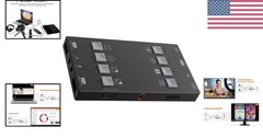 0 4K HDMI Video Capture Card with 2 Input 2 Output Two Screen Capture Broadca…