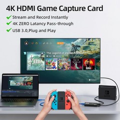 4K HDMI Capture Card USB 3.0 Full HD 1080P 60FPS HDMI Game Streaming Card with