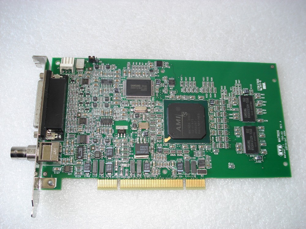 MATROX Meteor-II 750-03 METEOR2/4 PCI CARD, P/N 63039620278 FRAME GRABBER CARD