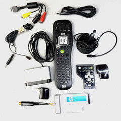 HP ExpressCard Digital Analog TV Tuner Media Center Remote IR Receiver Kit