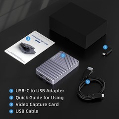 2 Channel HDMI Video Capture Card,4K30 Input Video Broadcast Game Live Stream…