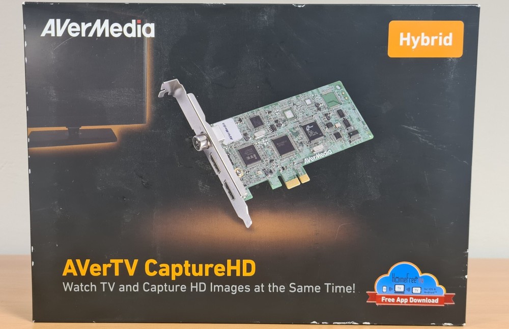 AVerTV CaptureHD Hybrid PCI-Express card Original box w/ accessories