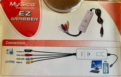 MyGica EZ Grabber USB 2.0 PnP Interface Capture Audio/Video from VHS, VCR