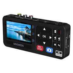 UR230A TF Analog CVBS RCA Svideo Camera USB Tape VCR VHS Capture Card Box MP3 Vi