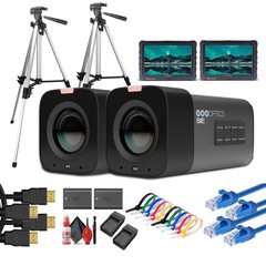 PTZOptics Studio SE Hive-Linked PTZ Camera w/ 20x Optical Zoom, HD Streaming–