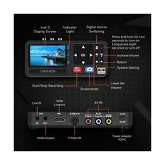 Universal VHS to Digital Converter – Capture and Convert Analog Video from VC…