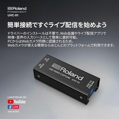 Roland UVC-01 UVC01 HDMI-to-USB Video Capture