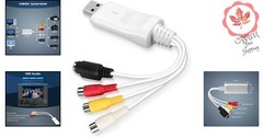 Universal USB Video Capture Card – VHS to Mac & PC Recording – User-Friendly
