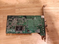 ATI TV Wonder VE PCI Analog TV Tuner Card – Includes Drivers / Retro Vintage XP