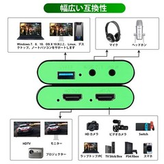 Video Game Capture Board HDMI 4K Pass-Through Compatible switch PS5 New F/S