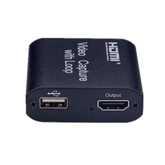 4K USB2.0 HDMI Video Capture Card 1080P Game Record Live Streaming with Loop Out