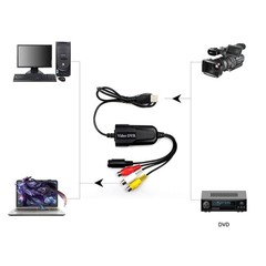 Single Channel USB2.0 Auditory Video Converter Card USB2.0 to Signal Capture