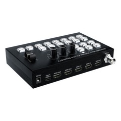 SDI HDMI Video Switcher for Multi Camera Live Streaming Video Record Audio Mixer