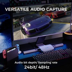 Game Capture Card 4K60 HDMI 2.0 & USB 3.1 Video Capture for Streaming and Rec…
