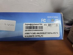 NEW MSI Digital@Anywhere-ATSC Hybrid TV Card J118