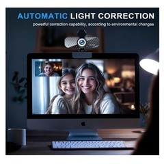 Webcam Full HD 1080P Built-in Microphone Universal Compatibility Zoom Teams