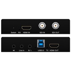 SDI Video Capture Card 1080P60fps HDMI/SDI to USB3.0 Audio Video Capture Devi…