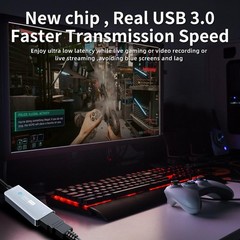 Portable 1080P Video Capture Card for Live Streaming