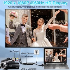 VHS to Digital Converter – RCA to HDMI Video Capture Card for Legacy Devices