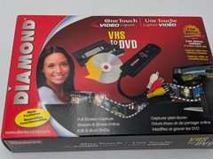 Diamond Multimedia VC500 USB 2.0 Digital File Converter VHS DVD LP CD One-Touch