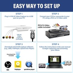 Analog to Digital Video Converter – Capture VHS to MP4 for Effortless Memories