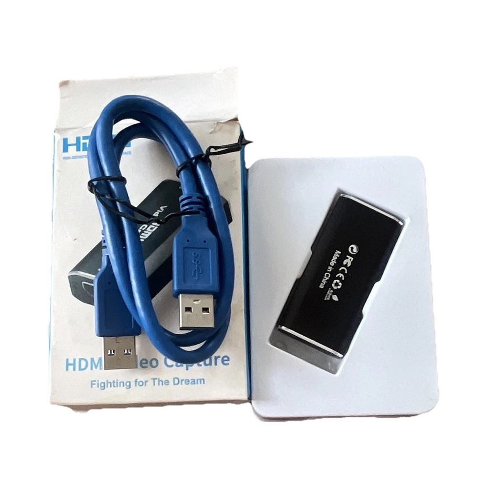 HDMI Video Capture USB 3.0 Stick Device w/ USB Cable, Universal Compatibility