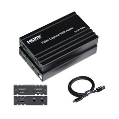 4K60 HDMI Capture Card for Streaming,4K HDR10 Passthrough,4K Cam Link for Rec…