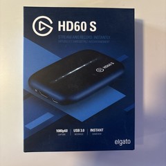 Elgato HD60 S Game Capture Card – Black (1GC109901004) Brand New Sealed