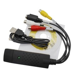 USB 2.0 VHS to Digital Converter Video Capture Card AV RCA to PC DVD Adapter