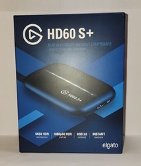 Elgato HD60 S+ Video Capture Card – 10GAR9901 (Open Box Unused)