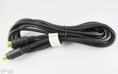 4pcs 10ft S-Video Cable Mini Din 4 Pin Male to Male Dual Male For DVD HDTV Gold