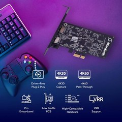 AVerMedia GC571 HDMI Capture Card, Live Streamer Ultra HD 4K60 Pass