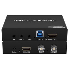 SDI Video Capture Card 1080P60fps HDMI/SDI to USB3.0 Audio Video Capture Devi…