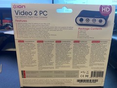 ION Video 2 PC High-Definition Digital Video Converter New in Box