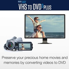 Roxio Easy VHS to DVD 3 Plus Video Converter with USB Capture Device