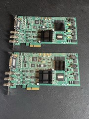 Lot of 2 AJA KONA LHe HD SDI I/O Video Capture Card