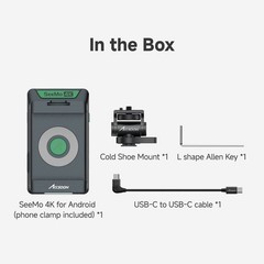ACCSOON SeeMo 4k Android 4K 2160P 1080P HDMI Video capture card Transmission