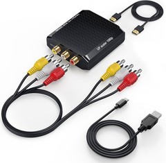 WENTER RCA to HDMI Converter, 1080P AV Mini Black