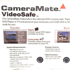 Zio CM-53000 Cameramate SmartDisk Videosafe | New | Secure & Reliable