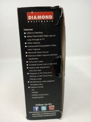 DIAMOND GC500 HD Game Capture Box w/ Component Video Loop-Through READ Descript