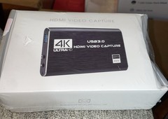 HDMI Game Capture Card for Streaming and Recording 4K Input 1080P 60FPS Output