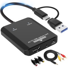 VHS to Digital Converter – RCA to HDMI Video Capture Card for Legacy Devices