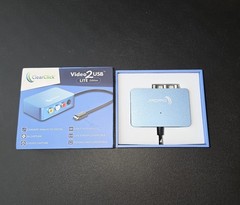 ClearClick Video To USB Lite – RCA AV VHS Video Capture Device Digital Converter
