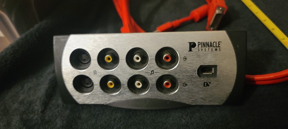 Pinnacle Systems Black Box Audio/Video Port P/N 41001376