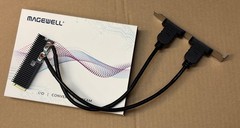 Magewell Eco Capture Dual HDMI M.2 Capture Card 11510 with custom PCIe bracket