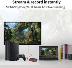 USB3.0 UVC HDMI Video Audio Capture with MIC input 40K30 1080P120 for win MAC