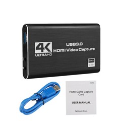 4K Audio Video Capture Card USB 3.0 HDMI Video Capture Device Full HD Recording